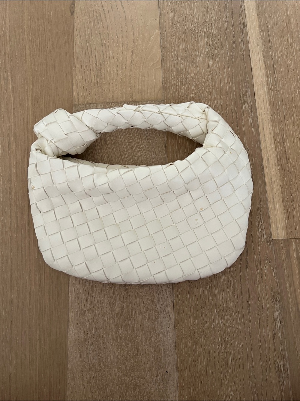 White Bottega Jodie Dupe